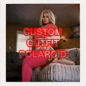 Custom Outfit Polaroid
